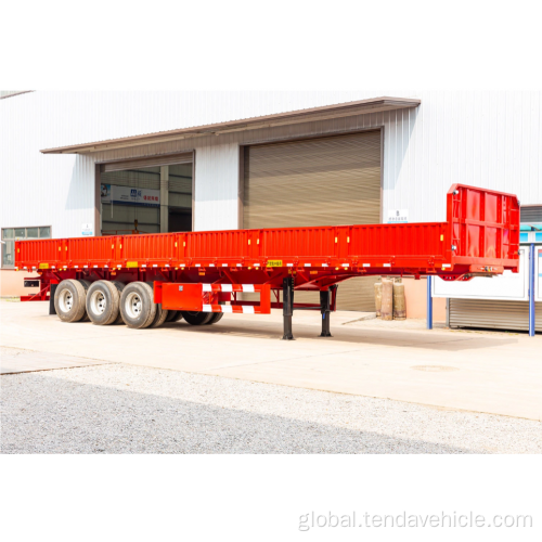 Side Tipper Semi Trailer Side dump sidewall semi trailer Factory